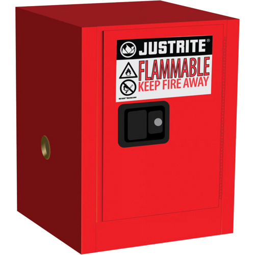 Armoire de comptoir pour produits inflammables Sure-Grip EX, 4 gal., 1 Porte(s), 17" La x 22" h x 17" p Oxford Builders Supplies Inc