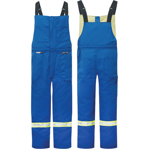 Salopette isol&eacute;, antistatique et ignifuge 6,5 oz Westex DH, Petit, Bleu royal Oxford Builders Supplies Inc