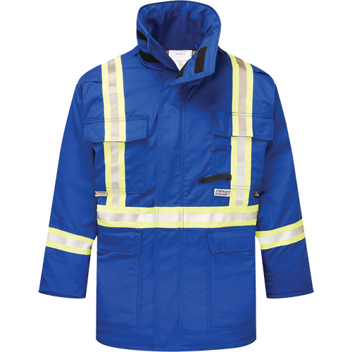 Parka isol&eacute; ignifuge 9 oz Avenger, Petit, Bleu royal Oxford Builders Supplies Inc