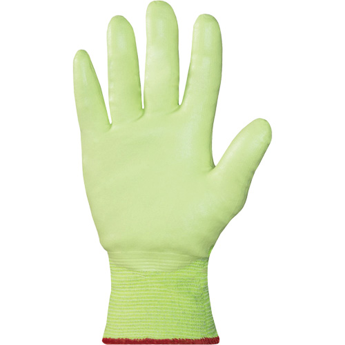 Gants haute visibilit&eacute; r&eacute;sistants &agrave; la coupe S21TXUGFN, Taille 5/2T-petit, Calibre 21, Rev&ecirc;tement Nitrile, Enveloppe en TenActiv, ASTM ANSI niveau A9 Oxford Builders Supplies Inc