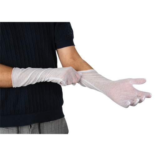 Gants d'inspection l&eacute;gers, Poly/coton, Poignet &agrave; ourlet, Hommes Oxford Builders Supplies Inc