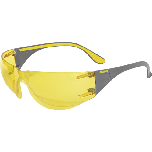 Lunettes de s&eacute;curit&eacute; Adapt, Lentille Ambr&eacute;e, Antibu&eacute;e/Anti-&eacute;gratignures, ANSI Z87+/R&eacute;pond ou surpasse la norme CSA Z94.3 Oxford Builders Supplies Inc