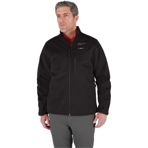 M12 Heated Toughshell Jacket with Battery, Men's, Small, Black Oxford Builders Supplies Inc