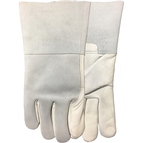 2757E Fabulous Fabricator Fitter's Gloves, Small, Grain Cowhide Palm, Cotton Fleece Inner Lining Oxford Builders Supplies Inc