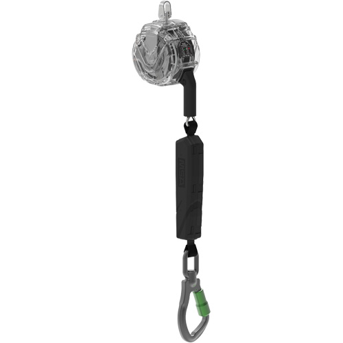 C&acirc;ble de limiteur de chute personnel ALTAKS V-TEC, 10', Acier galvanis&eacute;, Pivotant Oxford Builders Supplies Inc