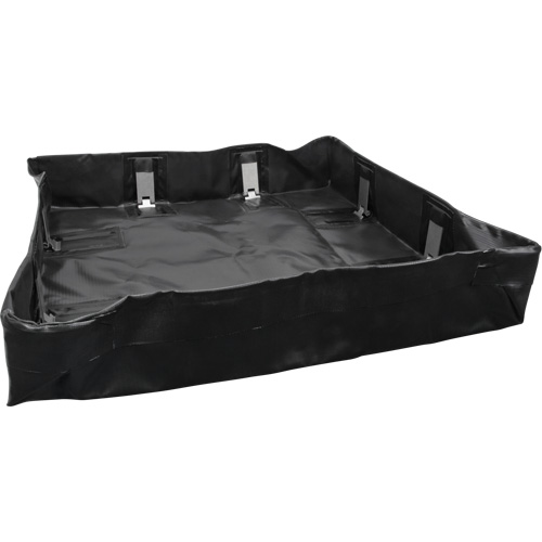 Berme repliable, Capacit&eacute; 134 gal. US, 6' la x 6' lo x 6" h, Support &agrave; encliqueter Oxford Builders Supplies Inc