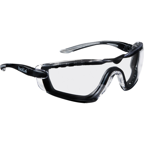 Cobra Hybrid Wraparound Safety Glasses, Clear Lens, Anti-Fog/Anti-Scratch Oxford Builders Supplies Inc