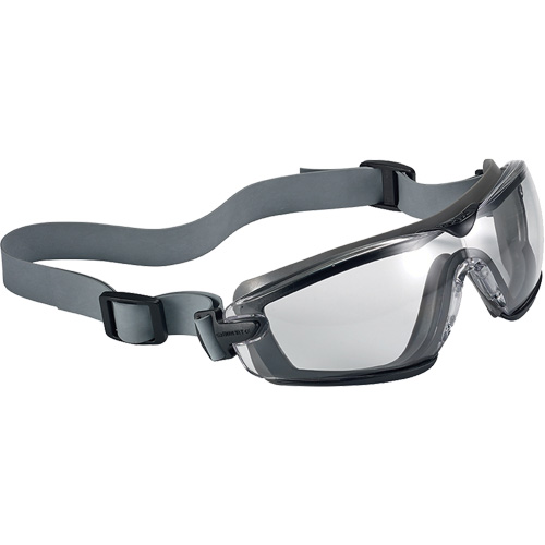 Cobra TPR Compact Safety Goggles, Clear Lens, Anti-Fog/Anti-Scratch, Closed Vent Oxford Builders Supplies Inc