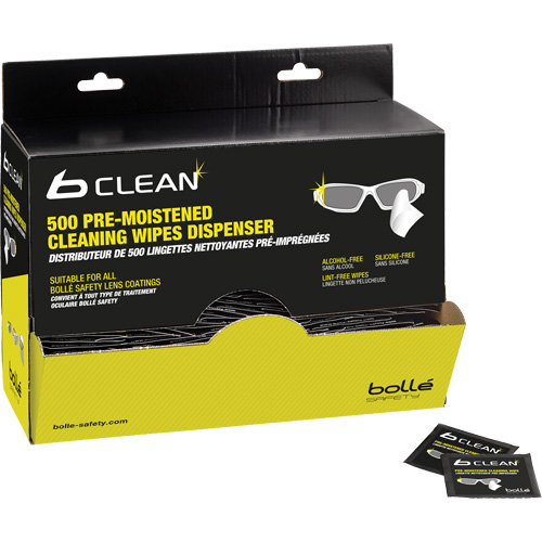 Lingettes nettoyantes pr&eacute;mouill&eacute;es B-Clean B500 Oxford Builders Supplies Inc