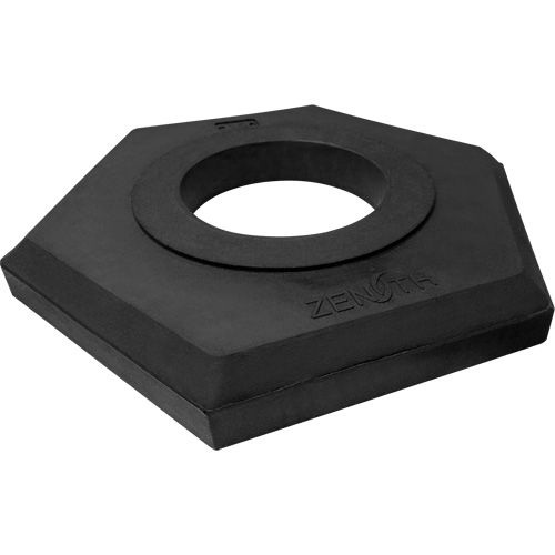 Rubber Channelizer Base, 15 lbs. Oxford Builders Supplies Inc