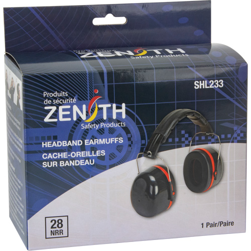 Passive Ear Muffs, Headband, 28 NRR dB Oxford Builders Supplies Inc