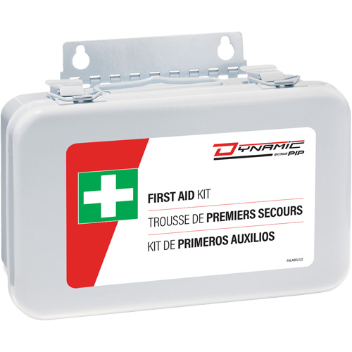 Trousse de premiers soins Dynamic, R&eacute;pond ou surpasse la norme CSA Z1220-24 type 1 individuelle, Personnel (1 travailleur) Oxford Builders Supplies Inc