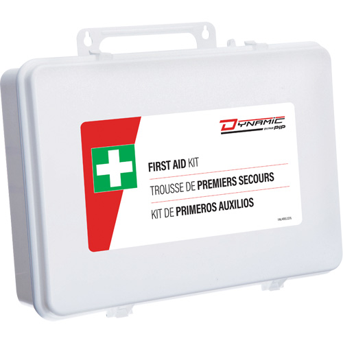 Trousse de premiers soins Dynamic, R&eacute;pond ou surpasse la norme CSA Z1220-24 type 3 environnements &agrave; haut risque, Petit (2-25 travailleurs) Oxford Builders Supplies Inc