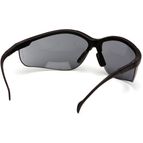 Lunettes de s&eacute;curit&eacute; &agrave; demi-monture Venture II, Lentille Gris, Antibu&eacute;e/Anti-&eacute;gratignures/Antistatique, ANSI Z87+/R&eacute;pond ou surpasse la norme CSA Z94.3 Oxford Builders Supplies Inc
