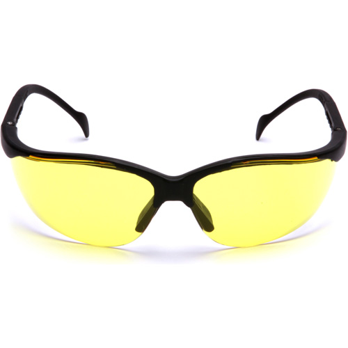 Lunettes de s&eacute;curit&eacute; &agrave; demi-monture Venture II, Lentille Ambr&eacute;e, ANSI Z87+/MCEPS GL-PD 10-12/R&eacute;pond ou surpasse la norme CSA Z94.3 Oxford Builders Supplies Inc