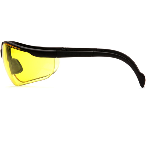 Lunettes de s&eacute;curit&eacute; &agrave; demi-monture Venture II, Lentille Ambr&eacute;e, ANSI Z87+/MCEPS GL-PD 10-12/R&eacute;pond ou surpasse la norme CSA Z94.3 Oxford Builders Supplies Inc
