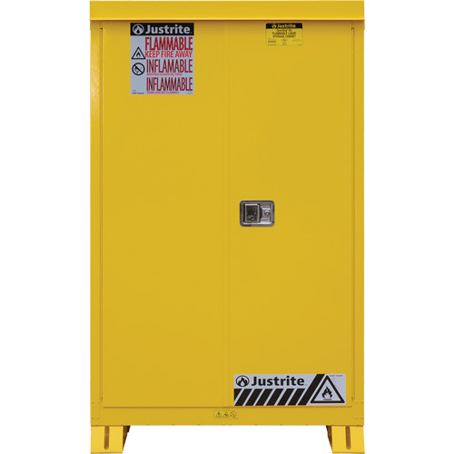 Armoire ext&eacute;rieure pour produits inflammables, 45 gal., 2 Porte(s), 43" La x 65" h x 18" p Oxford Builders Supplies Inc