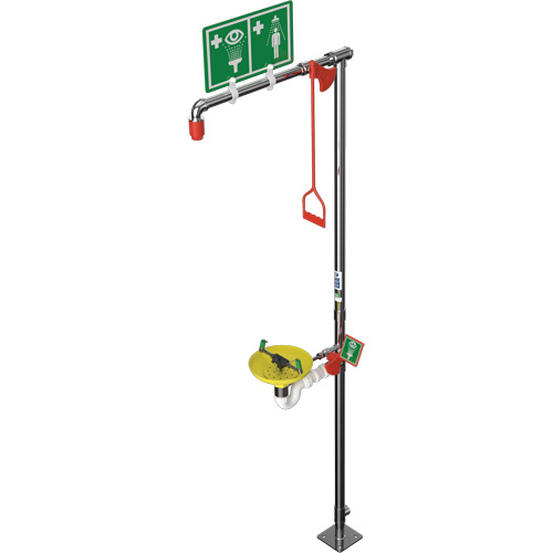 Combination Shower with Open ABS Bowl & Top Inlet, Pedestal Oxford Builders Supplies Inc
