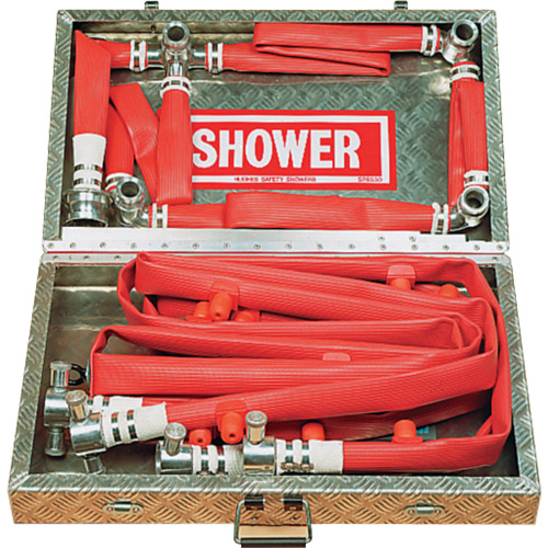 16-Nozzle Portable Decontamination Shower, Meets None Oxford Builders Supplies Inc