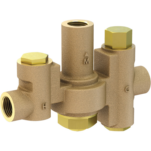 Mid-Capacity Thermostatic Mixing Valve for Individual Eye/Face Wash Stations, 2 - 35.1 GPM Oxford Builders Supplies Inc