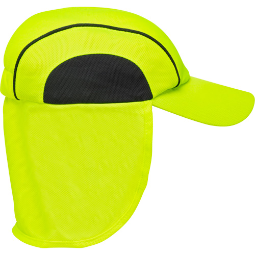 Cooling Hat with Neck Shade, Hi-Vis Lime Oxford Builders Supplies Inc