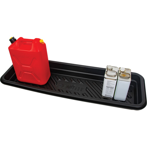 Plateau pour les d&eacute;versements, 12" lo x 48" la x 4,5" h, Cap. de d&eacute;versement 12 gal. US Oxford Builders Supplies Inc