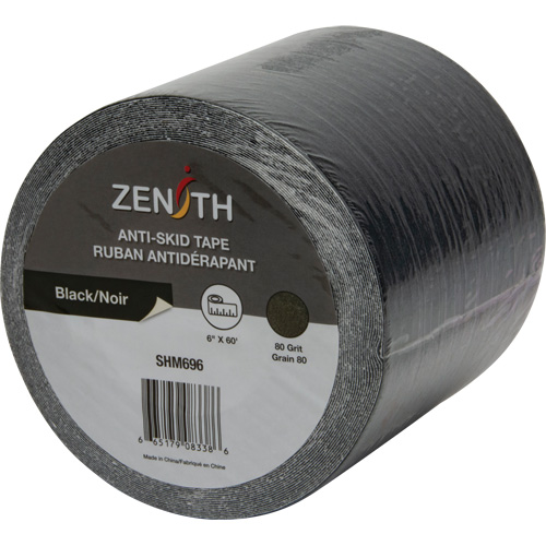 Ruban antid&eacute;rapant, 6" x 60', Noir Oxford Builders Supplies Inc