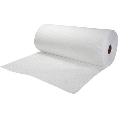 Rouleaux absorbants li&eacute;es, Lourd, 150' lo x 30" la, Absorption 24 gal. Oxford Builders Supplies Inc