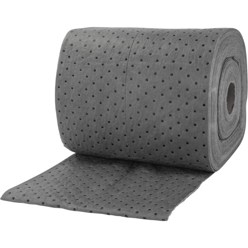 Rouleaux absorbants li&eacute;es, Lourd, 150' lo x 15" la, Absorption 10 gal. Oxford Builders Supplies Inc