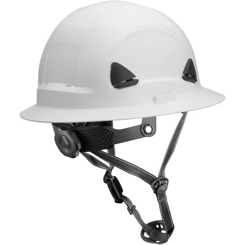 Fibre Metal Climbing Style Helmet with Full Brim, Meets CSA Type 2, Ratchet Suspension, Non-Vented Oxford Builders Supplies Inc