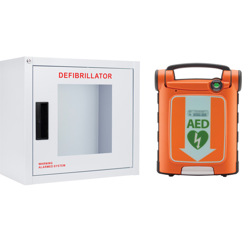 Trousse DEA Powerheart G5 avec armoire, Automatique, Bilingue, Classe 3 Oxford Builders Supplies Inc