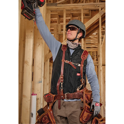 FREEFLEX Lightweight Insulated Vest, Women's, X-Small, Black Oxford Builders Supplies Inc