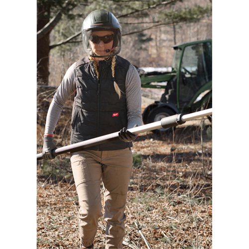FREEFLEX Lightweight Insulated Vest, Women's, X-Small, Black Oxford Builders Supplies Inc