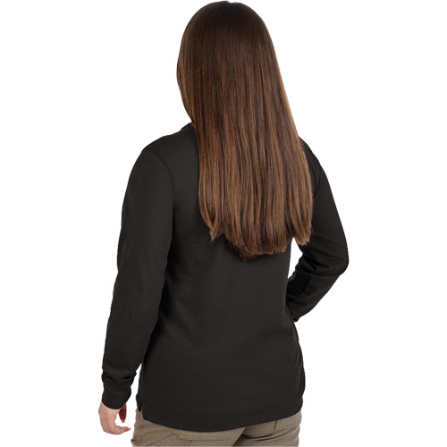 T-shirt &agrave; manches longues avec poches GRIDIRON, Femmes, T-petit, Bleu Oxford Builders Supplies Inc