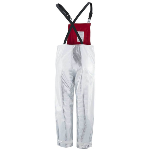 Heat Reflective Bib-Overalls, 2X-Large, Aluminized PBI Kevlar&reg; Oxford Builders Supplies Inc