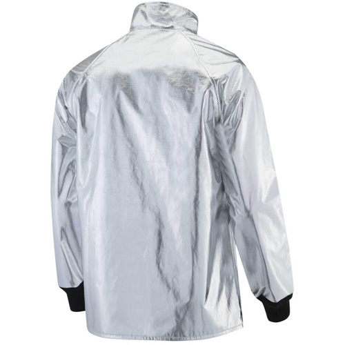 Manteau r&eacute;fl&eacute;chissant la chaleur, 2T-Grand, Kevlar PBI aluminis&eacute; Oxford Builders Supplies Inc