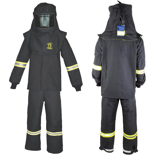 TCG Large Arc Flash Coat Kit, 75 cal/cm² Oxford Builders Supplies Inc