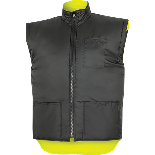 Parka de s&eacute;curit&eacute; d'hiver imperm&eacute;able 7-en-1 5057 Pioneer Yukon, Polyester, Noir/Jaune lime haute visibilit&eacute;, T-petit Oxford Builders Supplies Inc