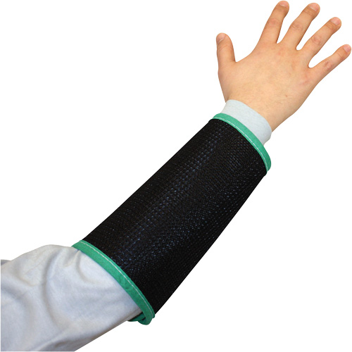 Kut Gard&reg; 2-Ply Cane Mesh Sleeve, Nylon, 9", ASTM ANSI Level A4, Black Oxford Builders Supplies Inc