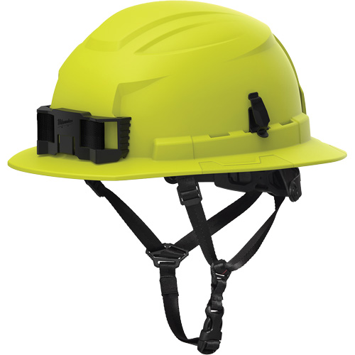 Casque de s&eacute;curit&eacute; &agrave; bord complet BOLT, R&eacute;pond aux normes CSA type 2, Suspension Rochet, Non ventil&eacute; Oxford Builders Supplies Inc