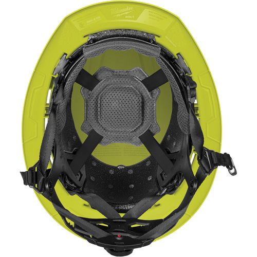 Casque de s&eacute;curit&eacute; &agrave; bord complet BOLT, R&eacute;pond aux normes CSA type 2, Suspension Rochet, Non ventil&eacute; Oxford Builders Supplies Inc
