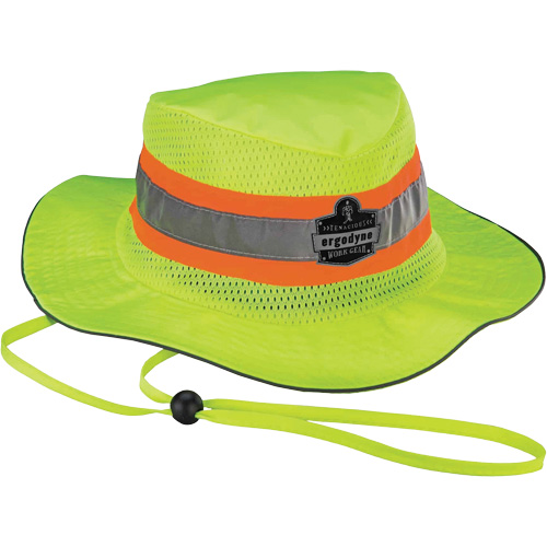 Chapeau de soleil de garde forestier de refroidissement en microfibre Chill-Its 8935MF, grand/tr&egrave;s grand, Lime haute visibilit&eacute; Oxford Builders Supplies Inc