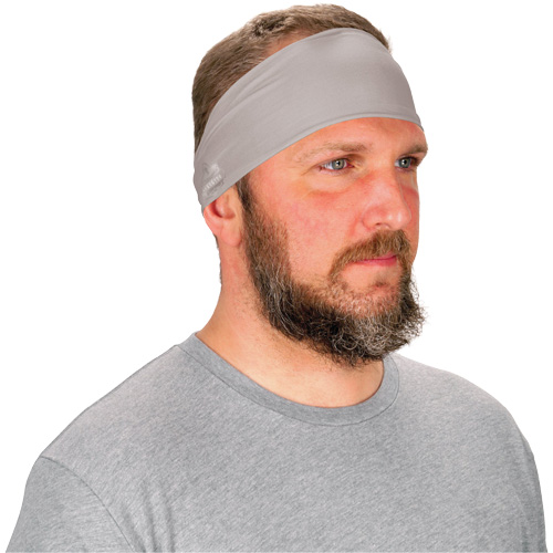 Bandeau de refroidissement en tricot haute performance Chill-Its 6634, Gris Oxford Builders Supplies Inc