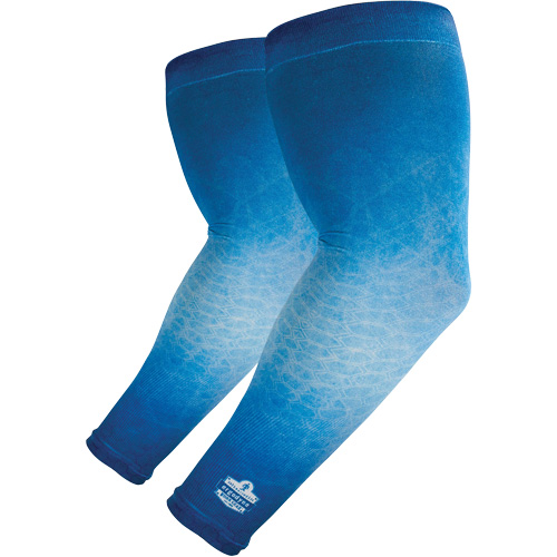 Manchons de protection solaire ChillIts 6695, moyen/grand, Bleu Oxford Builders Supplies Inc