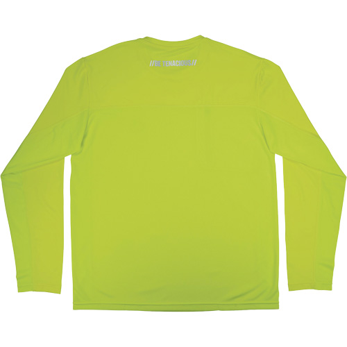 Chill-Its 6689 Cooling Long Sleeve Sun Shirt with UV Protection, High-Visibility Lime-Yellow, Small Oxford Builders Supplies Inc