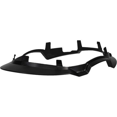 Bordure &eacute;troite compl&egrave;te &agrave; agrafe pour casque d'alpiniste RZRBack, blanc Oxford Builders Supplies Inc