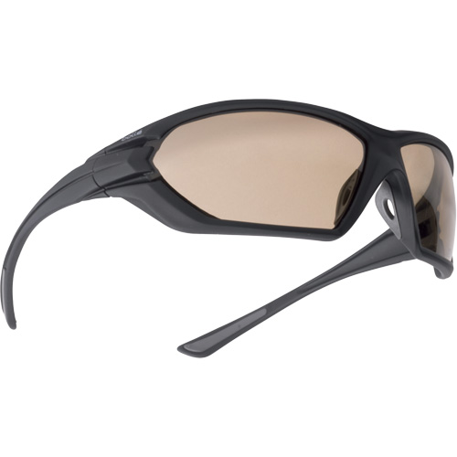 Assault Ballistic Protection Sunglasses, Brown Lens, Anti-Fog/Anti-Scratch, ANSI Z87+ Oxford Builders Supplies Inc