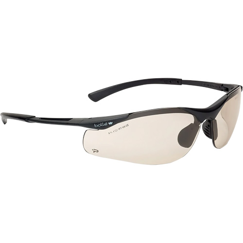 Contour BSSI Safety Glasses, Brown/Copper Lens, Anti-Fog/Anti-Scratch, ANSI Z87+ Oxford Builders Supplies Inc