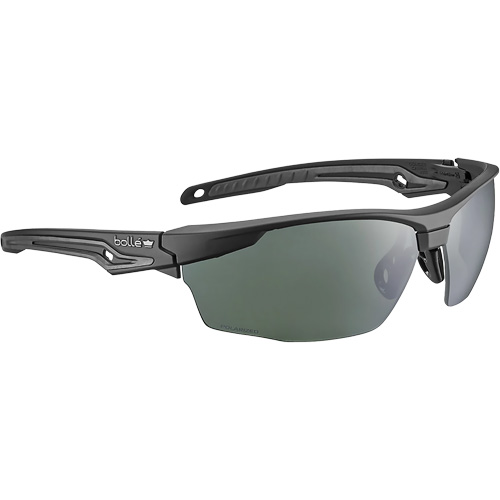 Tryon BSSI Ballistic Safety Glasses, Grey Lens, Anti-Fog/Anti-Scratch/Polarized, ANSI Z87+ Oxford Builders Supplies Inc
