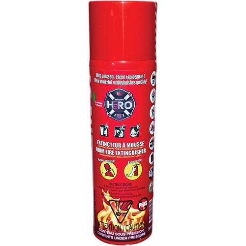 Hero 911 PFAS-Free Fire Extinguisher, ACK, 500 ml Capacity Oxford Builders Supplies Inc